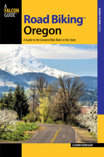 Road Biking Oregon (Road Biking Series) book cover by Lizann Dunegan