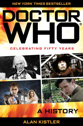 Doctor Who: A History book cover by Alan Kistler
