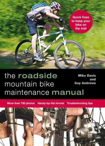 Roadside Mountain Bike Maintenance Manual book cover by Guy Andrews, Mike Davis