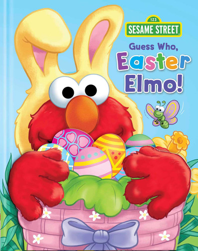 Sesame Street: Guess Who, Easter Elmo! (Guess Who) book cover by Matt Mitter