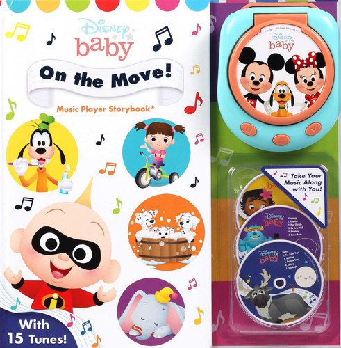 Disney Baby: On the Move! Music Player (Music Player Storybook) book cover by Maggie Fischer