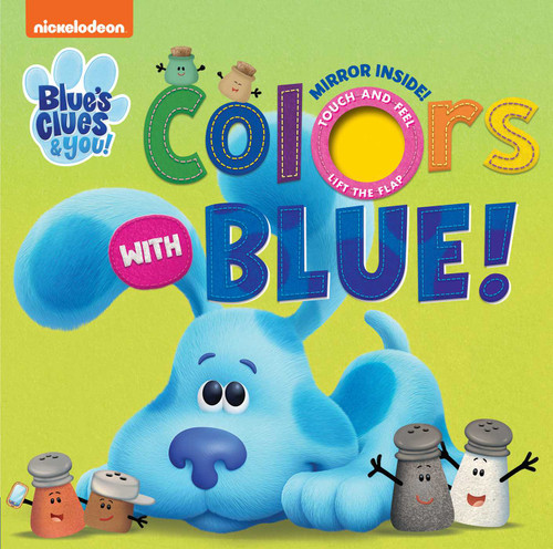 Nickelodeon Blue's Clues & You!: Colors with Blue (Cloth Flaps) book cover by Maggie Fischer