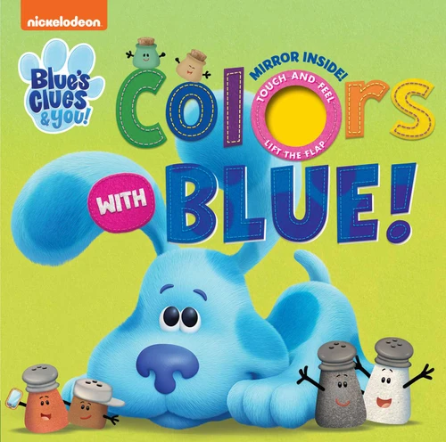 Nickelodeon Blue's Clues & You!: Colors with Blue (Cloth Flaps) book cover by Maggie Fischer