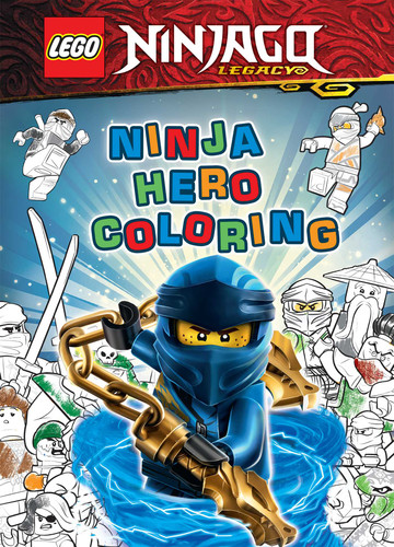 LEGO NINJAGO: Ninja Hero Coloring book cover by AMEET Publishing