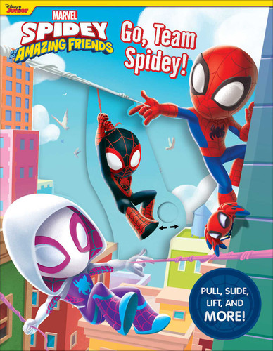 Marvel: Spidey and His Amazing Friends: Go, Team Spidey! (Multi-Novelty) book cover by Steve Behling