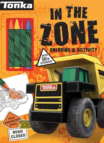 Tonka: In the Zone: Coloring & Activity (Color & Activity with Crayons) book cover by Grace Baranowski