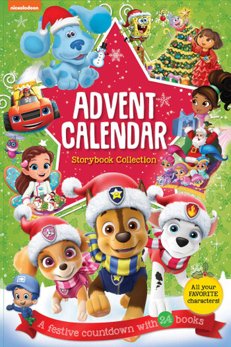 Nickelodeon: Storybook Collection Advent Calendar: A Festive Countdown with 24 Books (Advent Calendar) book cover by Editors of Studio Fun International