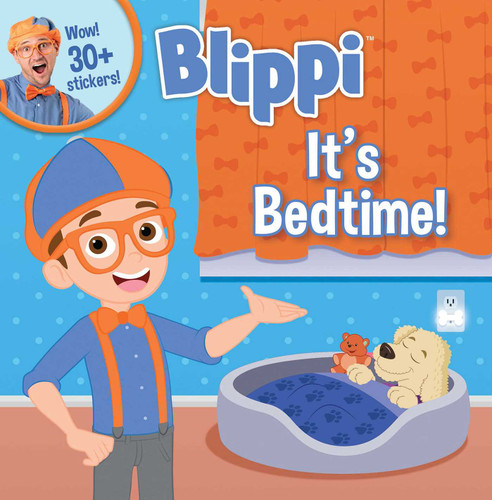 Blippi: It's Bedtime! (8x8) book cover by Editors of Studio Fun International