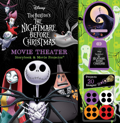 Disney: Tim Burton's The Nightmare Before Christmas Movie Theater Storybook & Movie Projector (Movie Theater Storybook) book cover by Editors of Studio Fun International