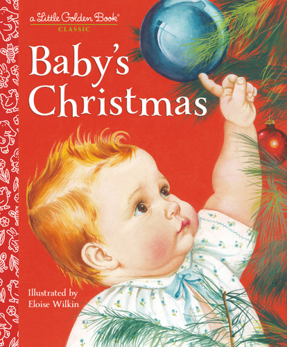 Baby's Christmas (Little Golden Book) book cover by Esther Wilkin