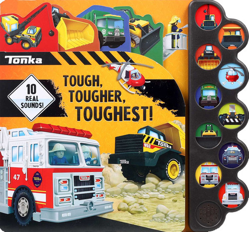 Tonka: Tough, Tougher, Toughest! (10-Button Sound Books) book cover by Grace Baranowski