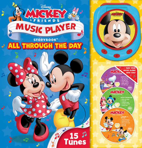 Disney Mickey Mouse: All Through the Day Music Player Storybook (Music Player Storybook) book cover by 