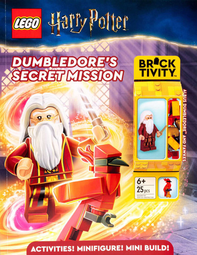 LEGO Harry Potter: Dumbledore's Secret Mission (Activity Book with Minifigure) book cover by AMEET Publishing