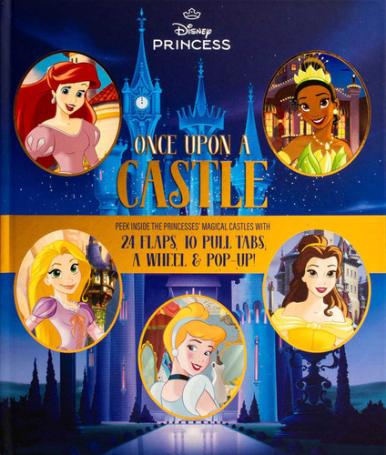 Disney Princess: Once Upon a Castle (Lift-the-Flap) book cover by Dienesa Le