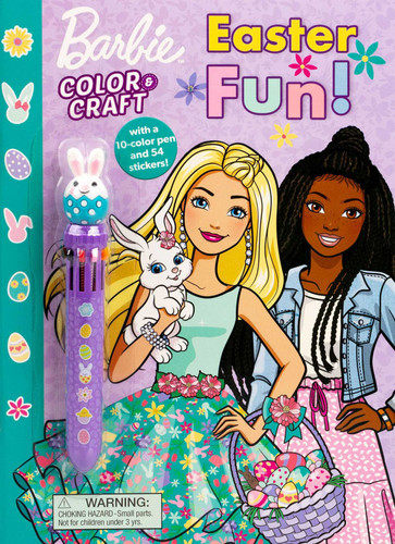 Barbie: Easter Fun! (Color & Craft) book cover by Maggie Fischer