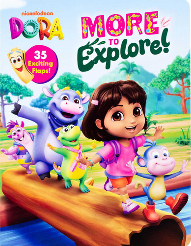 Dora: More to Explore! (Lift-the-Flap) book cover by Susana Illera Martinez