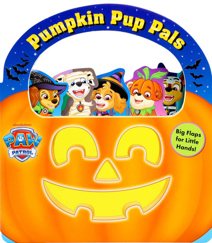 PAW Patrol: Pumpkin Pup Pals - Lift-the-Flap Board Book for PAW Patrol Fans - For Toddlers and Children, Halloween Theme, Ages 3-5 (Board Book with Handle) book cover by Editors of Studio Fun International