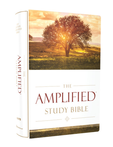 The Amplified Study Bible, Hardcover book cover by Zondervan