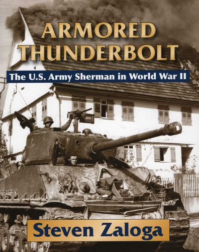 Armored Thunderbolt book cover by Steven Zaloga