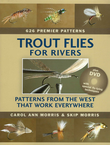 Trout Flies for Rivers book cover by Carol Ann Morris, Skip Morris