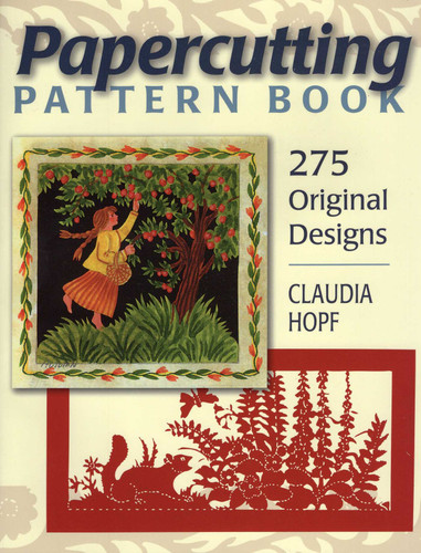 Papercutting Pattern Book book cover by Claudia Hopf