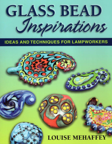 Glass Bead Inspirations book cover by Louise Mehaffey