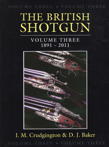 British Shotgun book cover by Ian Crudgington, David Baker