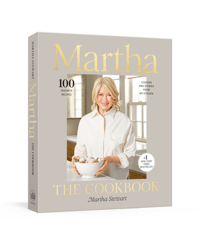 Martha: The Cookbook: 100 Favorite Recipes, with Lessons and Stories from My Kitchen book cover by Martha Stewart