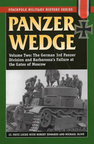 Panzer Wedge (Stackpole Military History Series) book cover by Fritz Lucke, Robert J. Edwards