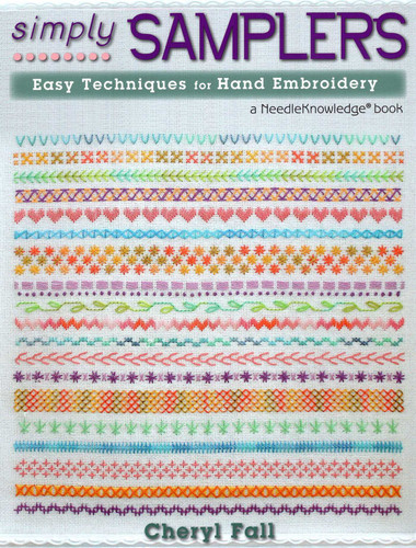 Simply Samplers book cover by Cheryl Fall