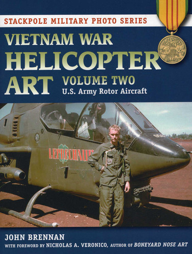 Vietnam War Helicopter Art (Stackpole Military Photo Series) book cover by John Brennan, Nicholas A. Veronico