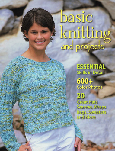 Basic Knitting and Projects book cover by Leigh Ann Chow