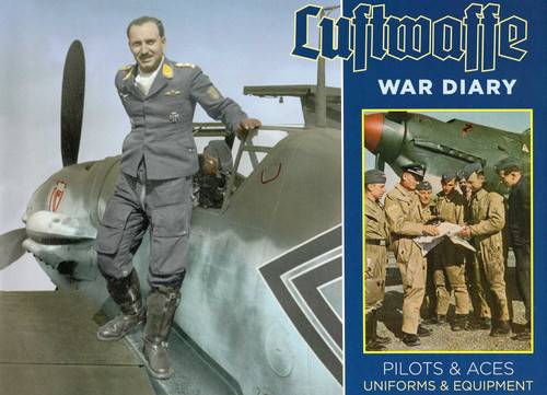 Luftwaffe War Diary book cover by Uwe Feist, Thomas McGuirl