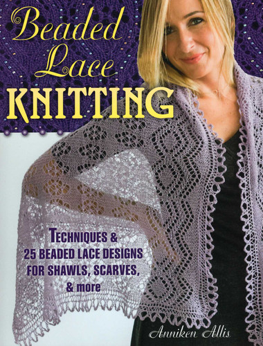 Beaded Lace Knitting book cover by Anniken Allis