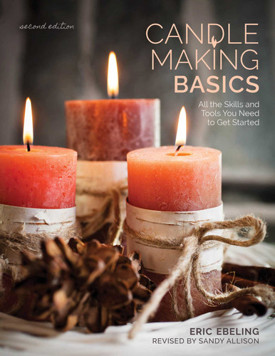Candle Making Basics: All the Skills and Tools You Need to Get Started (How To Basics) book cover by 