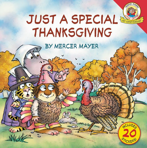 Little Critter: Just a Special Thanksgiving: Includes 20 Stickers! (Little Critter) book cover by Mercer Mayer