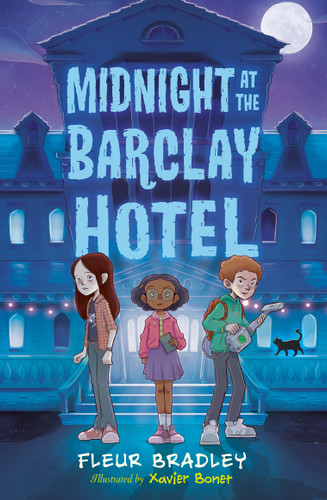 Midnight at the Barclay Hotel book cover by Fleur Bradley