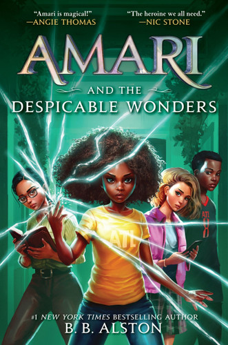 Amari and the Despicable Wonders (Supernatural Investigations #3) book cover by B. B. Alston
