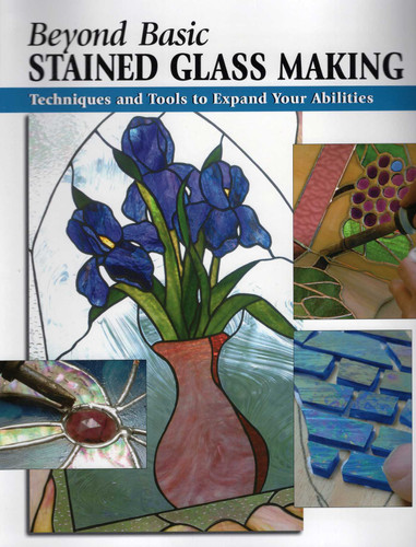 Beyond Basic Stained Glass Making (How To Basics) book cover by Sandy Allison