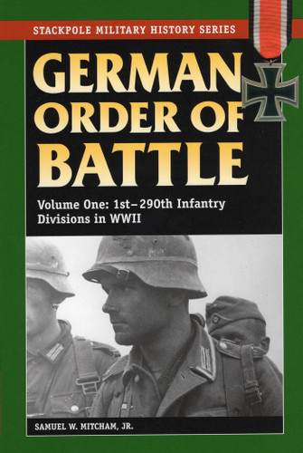 German Order of Battle (Stackpole Military History Series) book cover by Samuel W. Mitcham