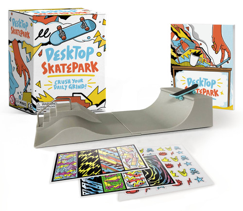 Desktop Skatepark: Crush your daily grind! (RP Minis) book cover by Donald Lemke