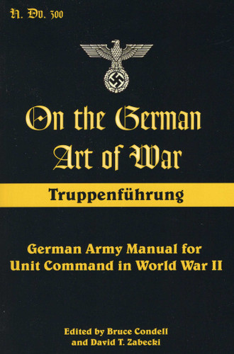 On the German Art of War book cover by 