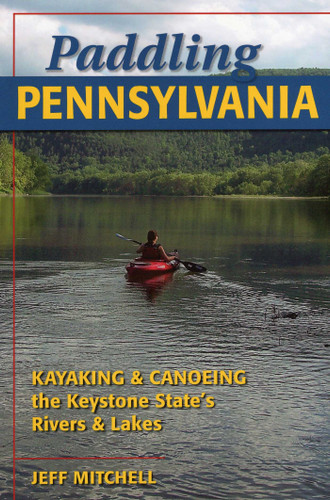 Paddling Pennsylvania book cover by Jeff Mitchell