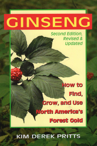 Ginseng book cover by Kim Derek Pritts