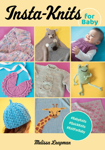 InstaKnits for Baby book cover by Melissa Leapman
