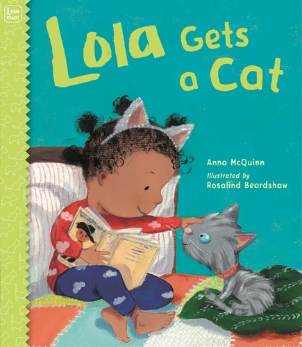 Lola Gets a Cat (Lola Reads) book cover by Anna McQuinn