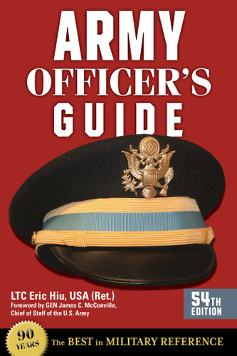 Army Officer's Guide book cover by 