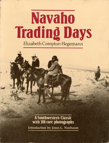Navaho Trading Days book cover by Elizabeth Compton Hegemann
