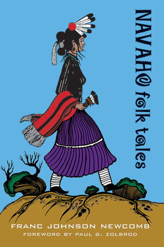 Navaho Folk Tales book cover by Franc Johnson Newcomb