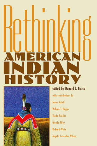 Rethinking American Indian History book cover by 